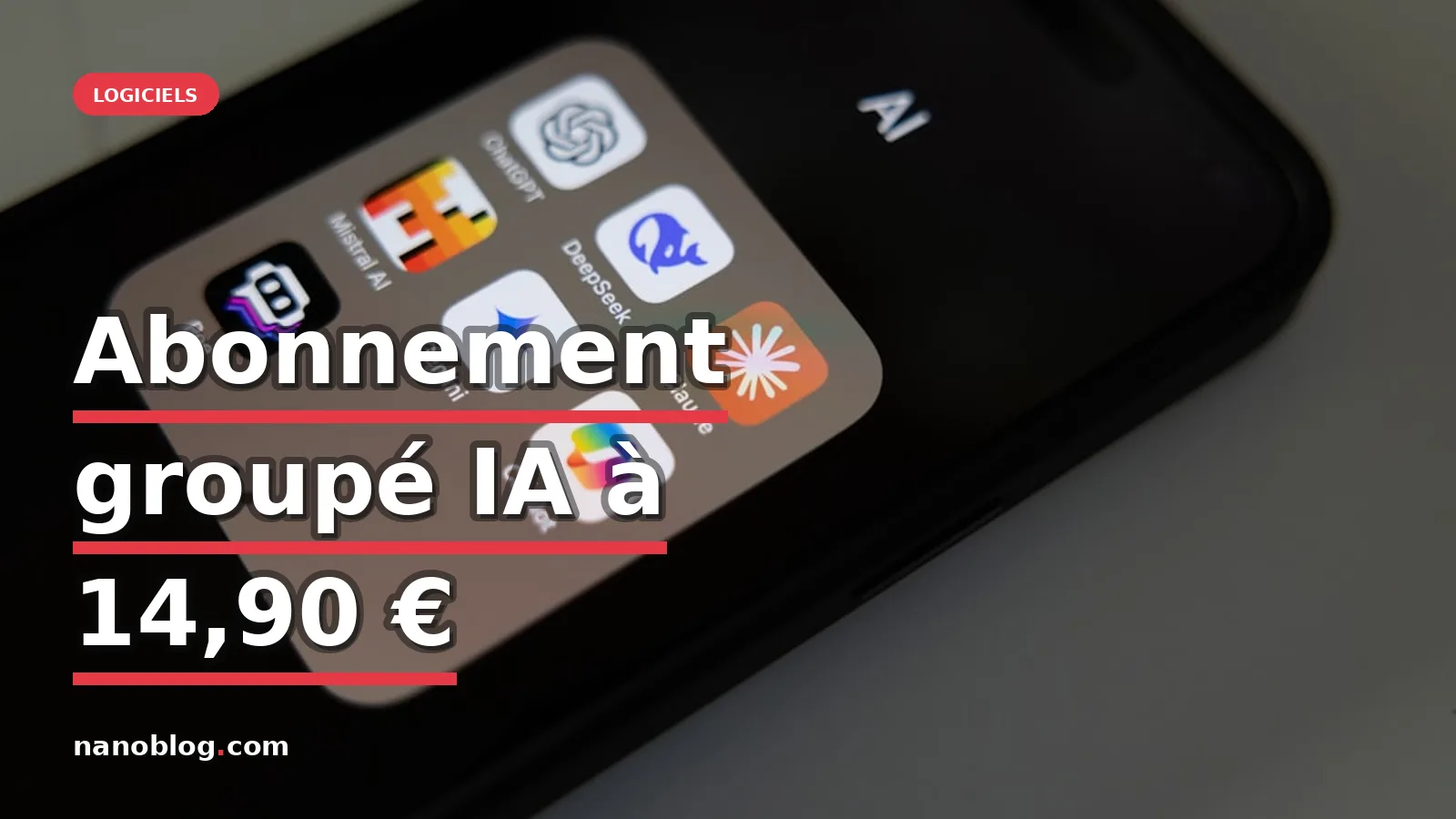Abonnement groupé IA à 14,90 € : une alternative économique attrayante — photo Solen Feyissa