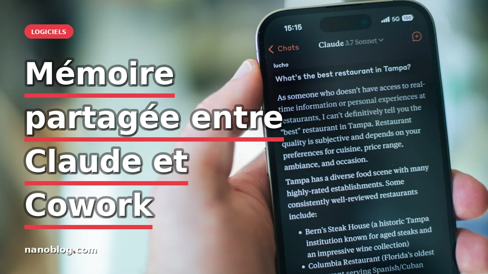 Mise à jour d'Anthropic : mémoire partagée entre Claude et Cowork — photo Aerps.com