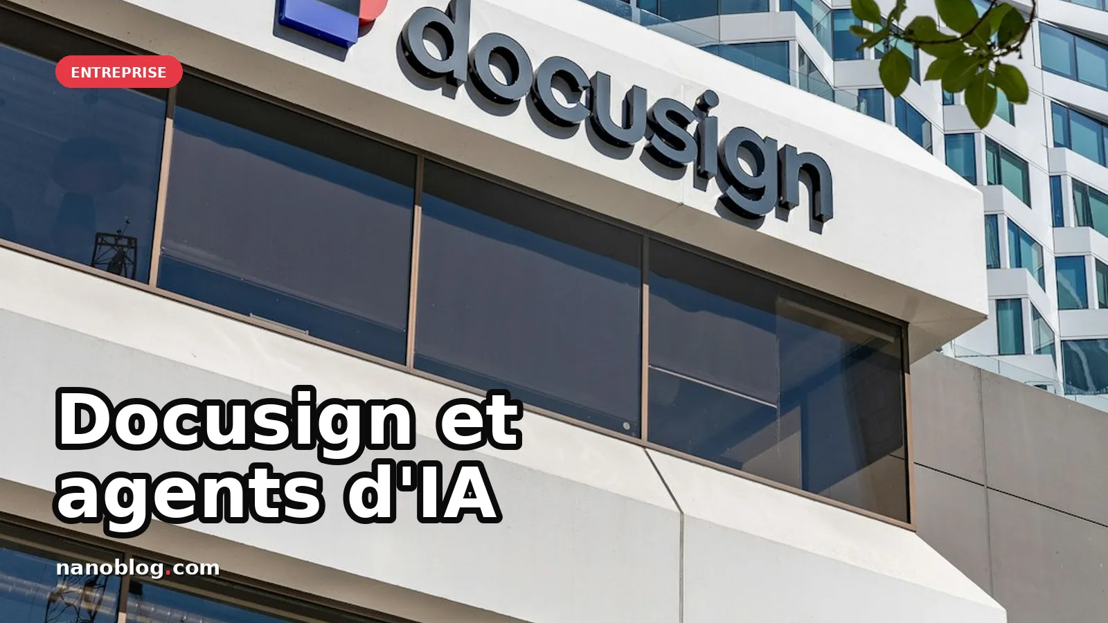 DocuSign et l'intégration des agents d'IA : enjeux et perspectives — photo Docusign