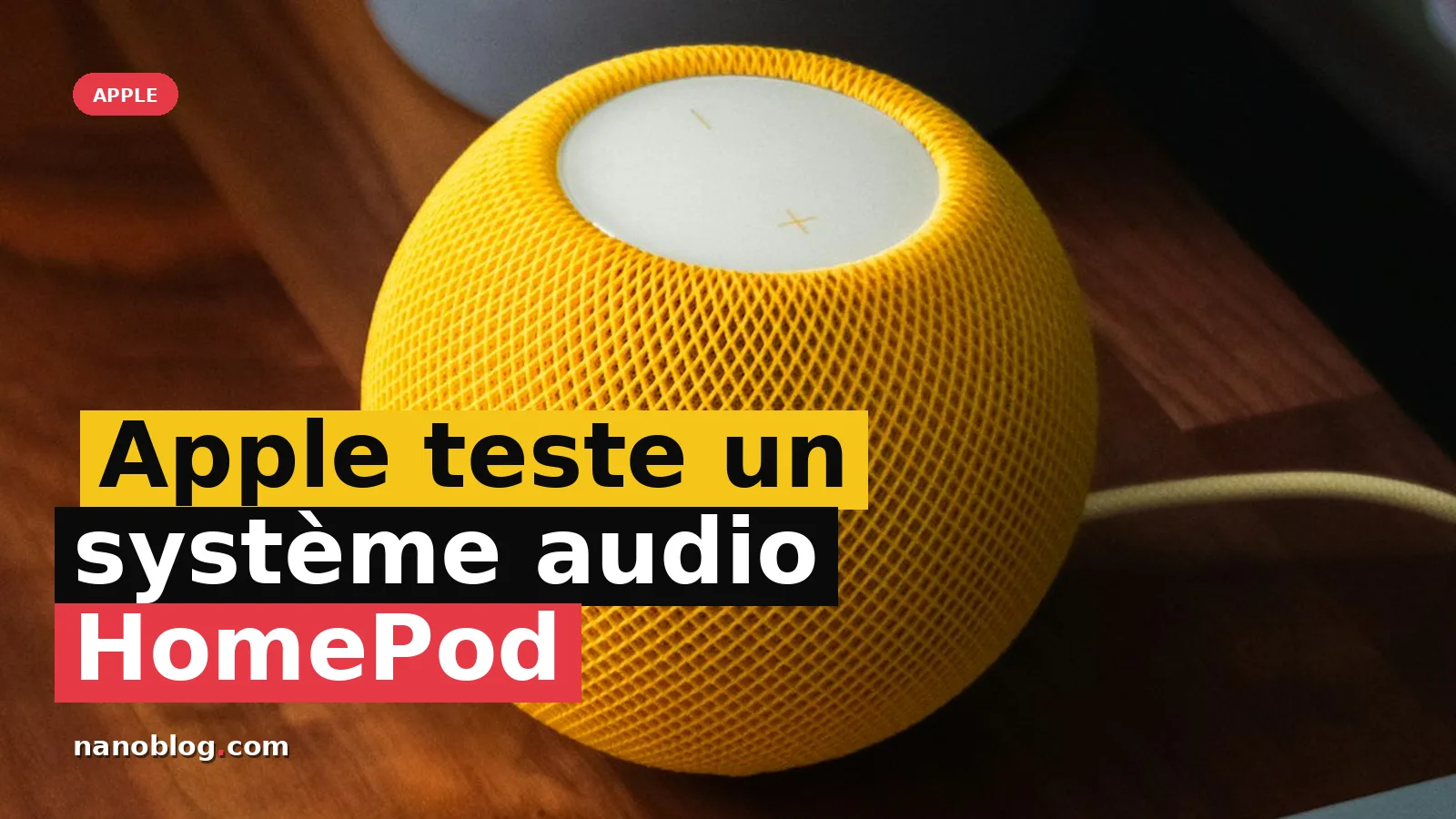 Apple teste un système audio home cinéma avec quatre HomePod