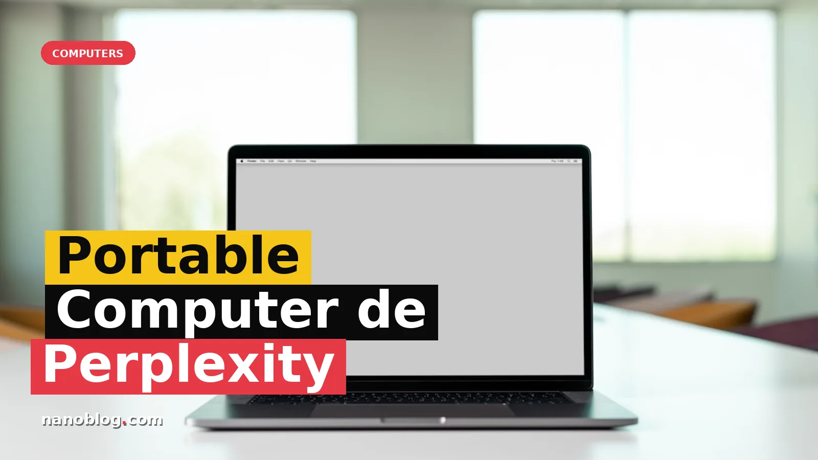 Portable Computer de Perplexity : l'IA totalement locale sans coûts de tokens — photo Devin Pickell