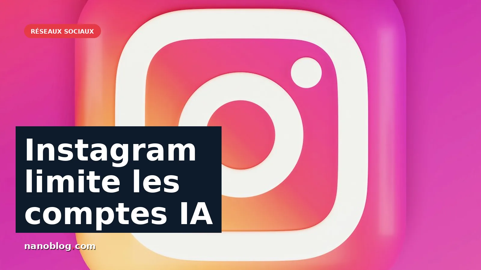 Instagram impose un nouveau label pour les comptes générés par IA — photo Alexander Shatov