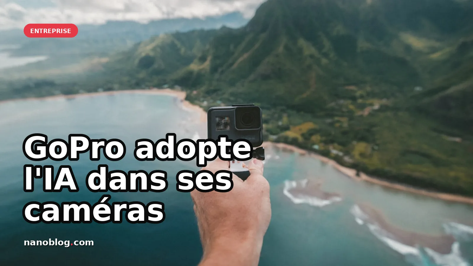 GoPro pivote vers l'IA après rachat par Starman Optical pour 285 millions — photo Jakob Owens