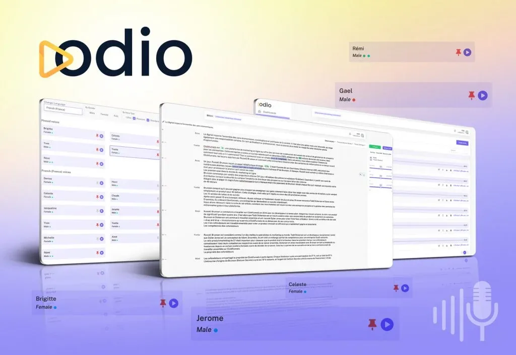 convertir texte en audio avec l ia odio acces a vie 1024x706