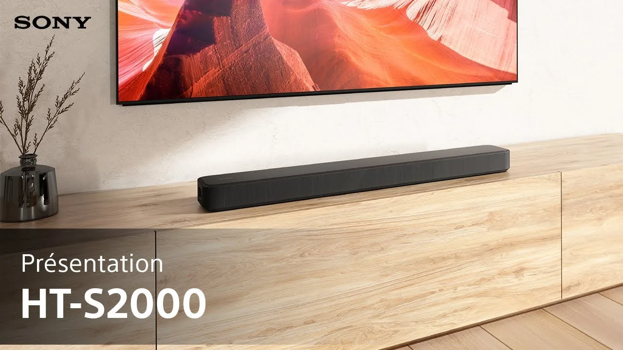 découvrez la sony ht s2000: la barre de son qui chuchote à votre oreille l’immersion dolby atmos à petit prix!
