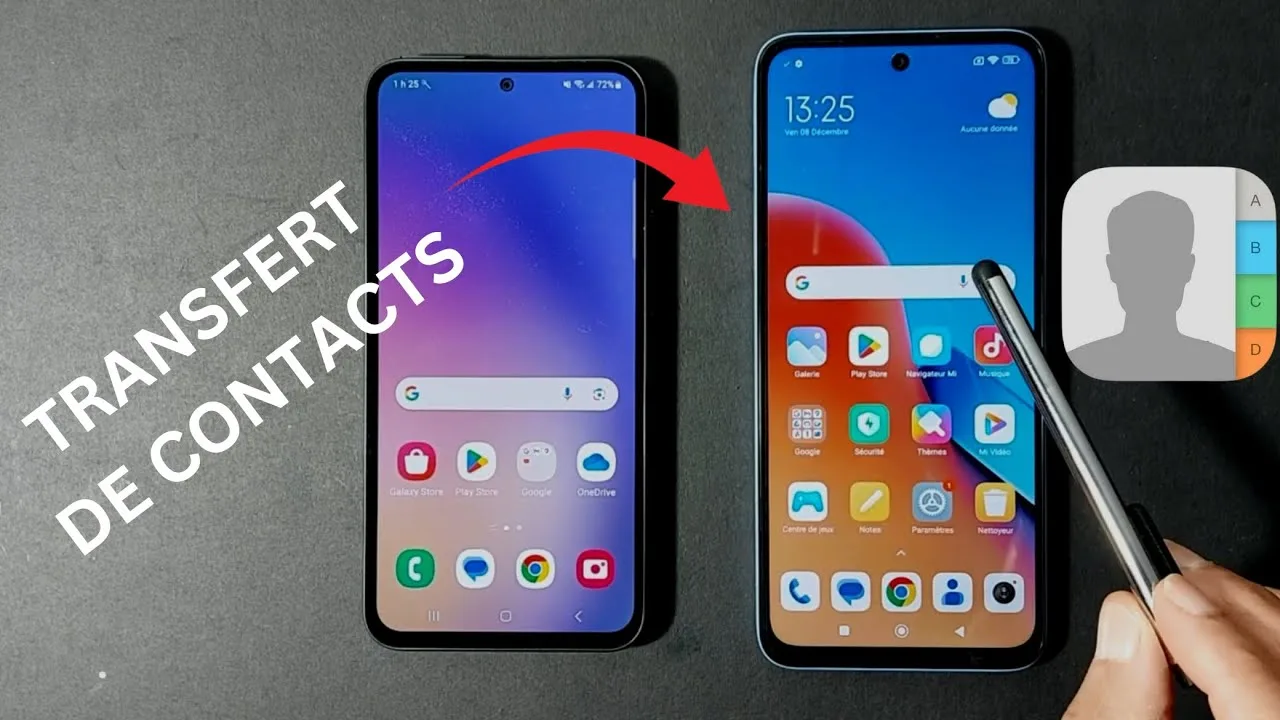 android pourrait copier la fonctionnalité namedrop d’apple pour simplifier le partage de contacts